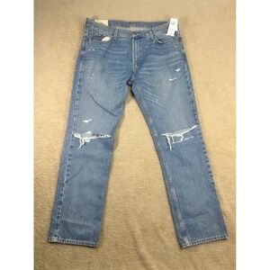 Hollister Men’s 36x32 NWT Blue Straight Men Jeans